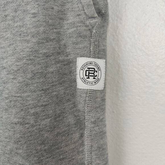 Reigning Champ Sweatpants Mens Small Gray Heather Lightweight Joggers Gym Lounge - Picture 3 of 7